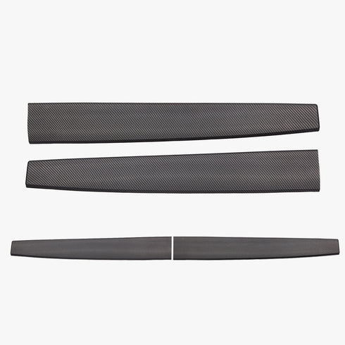 TSLA Cover / deksel til dashboard - Carbon - Elbilgrossisten